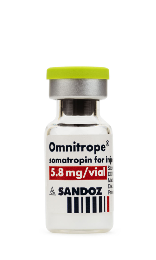 Omnitrope (Somatropin) Injection 5.8 mg Lyophilized Vial