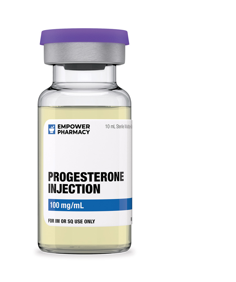 Progesterone Injection 50 mg/mL 10 mL Vial (Sesame Oil)